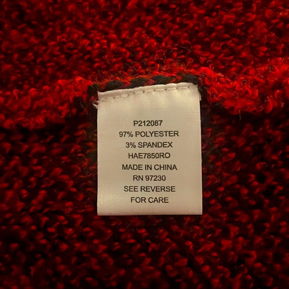 Absolutely Famous- Plaid Cardigan Sweater size XL‎ - Picture 8 of 8